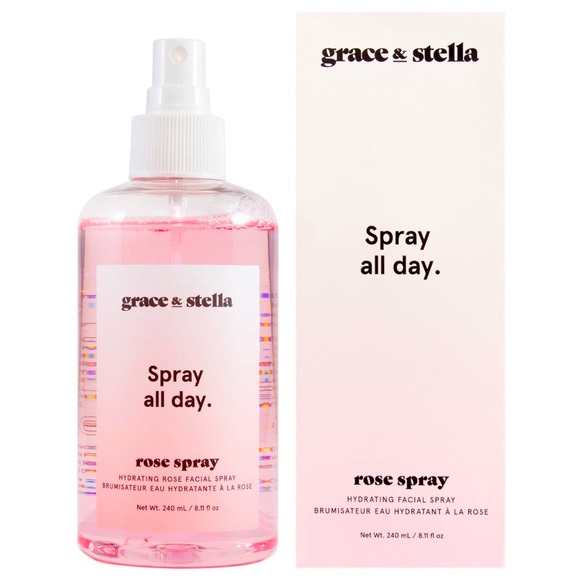 Grace & Stella's Rose Facial Hydrating Spray - Picture 1 of 6